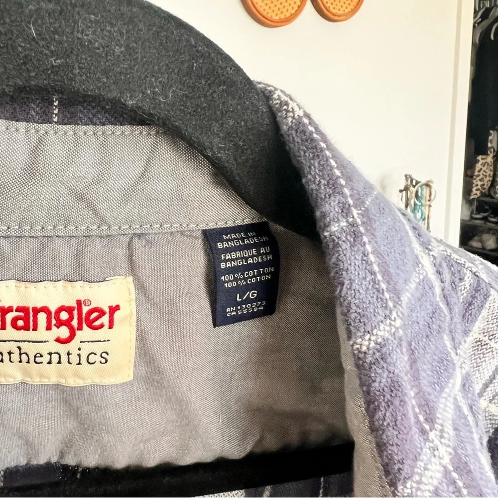 Wrangler Men’s Flannel- L